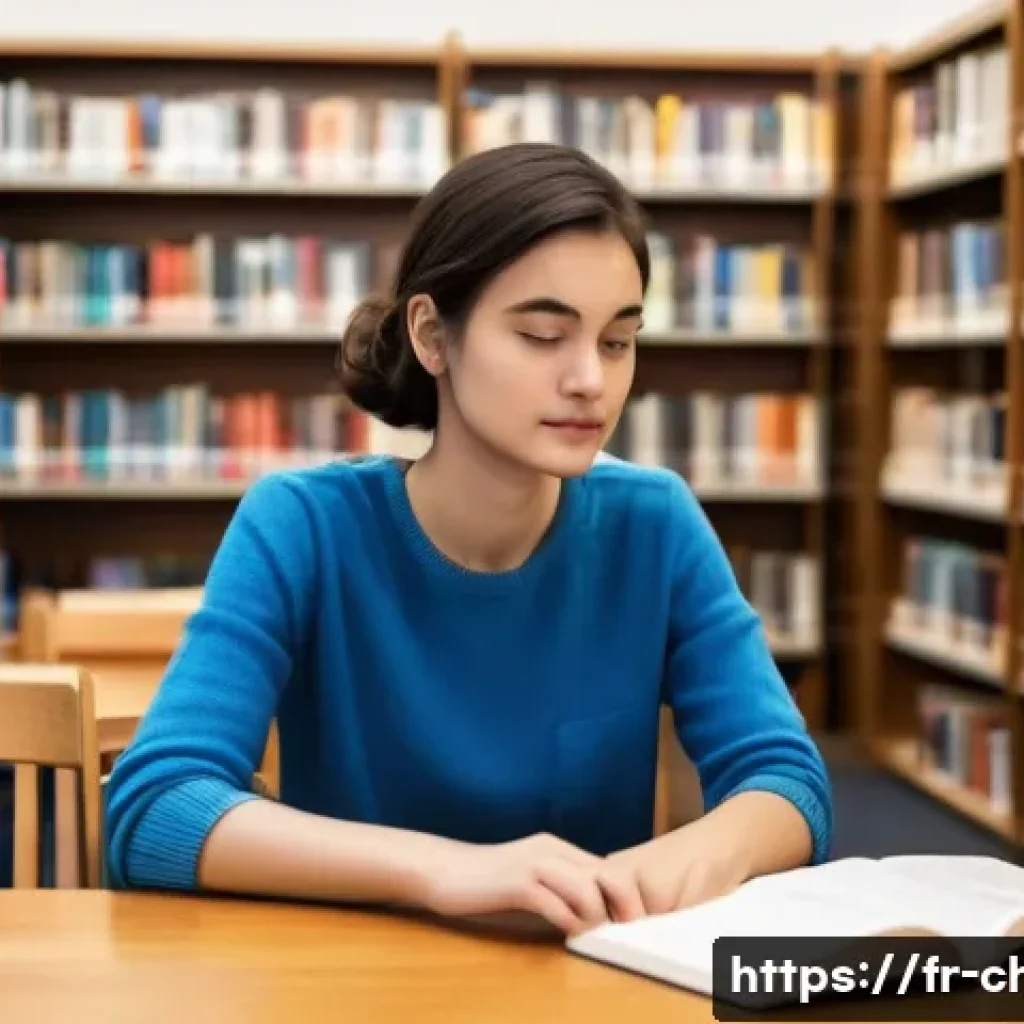 아동상담사 취업 준비 - **Prompt:** A young, dedicated female psychology student in her late 20s, sitting intently at a wood...