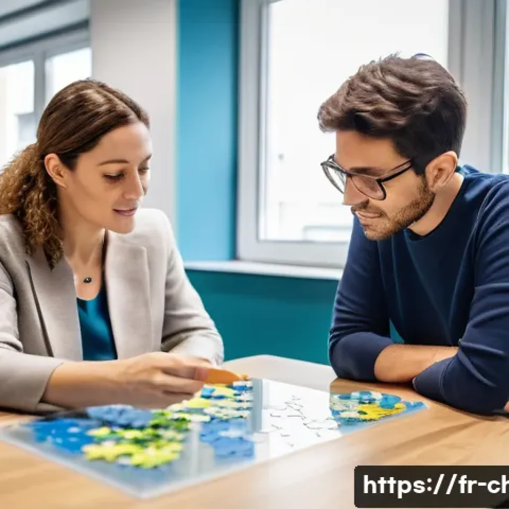 아동상담사 자격증 취득 후 진로 - **Independent Child Counseling Office in France**
    "A cozy, brightly lit child counseling office ...